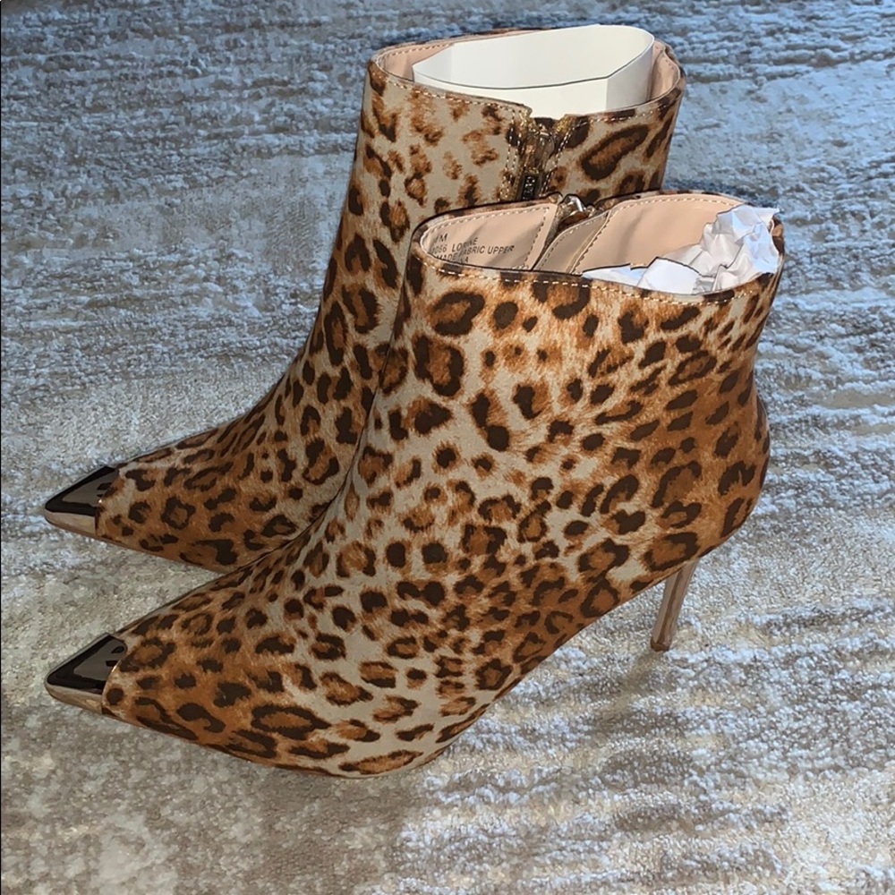 Leopard print heels